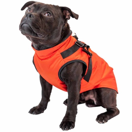 Шлейка-жилетка АНДЫ XXL термостежка грудь 40-67см красная/45005/Дарэленд