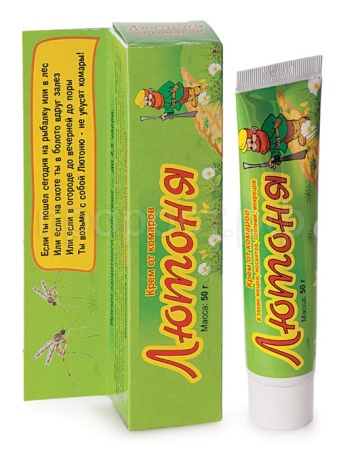 Лютоня крем от комаров для взрослых 50гр