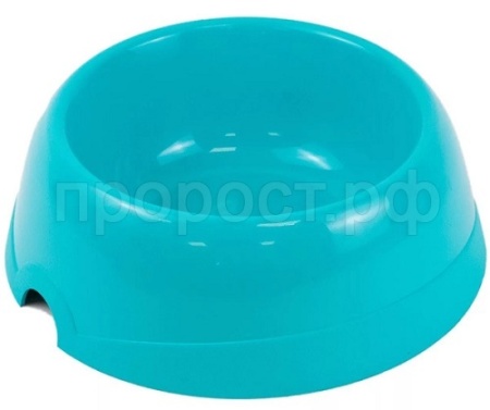 Миска одинарная пластик №7 3,5л/2307бирюзовая/Дарэлл