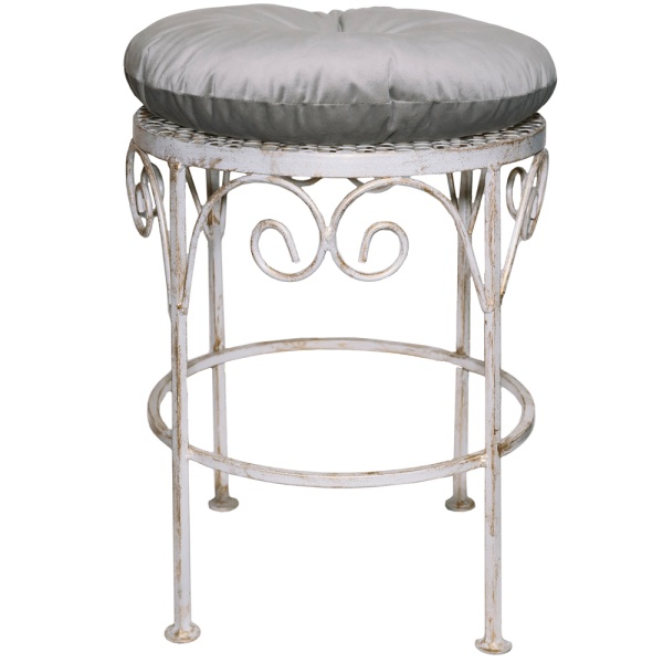 Столик садовый декор ПРОВАНС белый с патиной №3 РЗДИ