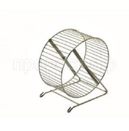 Игрушка для грызунов Колесо  D300 металл (перекладины) 