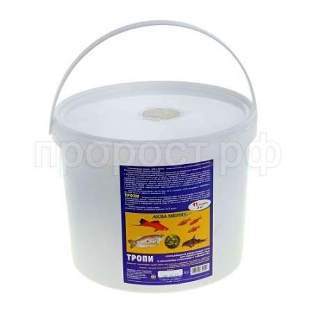 Корм для рыб Аква Меню Тропи ведро 11л
