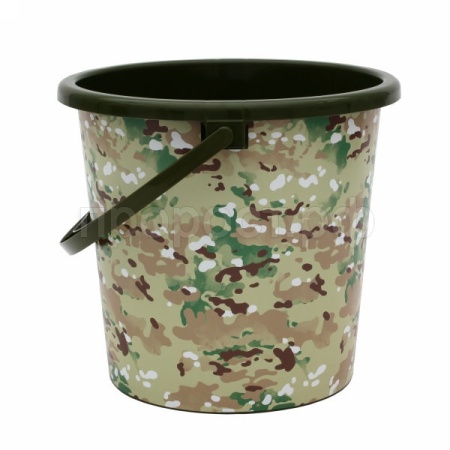 Ведро 10л Камуфляж мультикам  