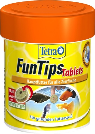 Корм для рыб Tetra FunTips Tablets банка 75 таблеток для тропических рыб