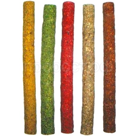 Лакомство для собак Палочка мясная цветная 13см*15мм 50шт