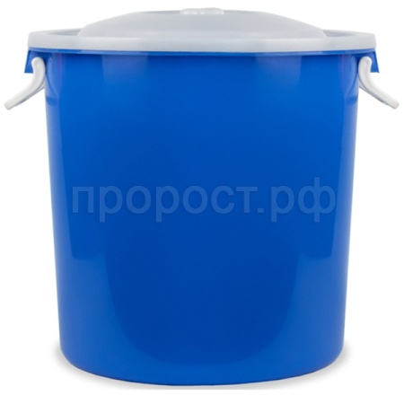 Бак 30л Эрон с крышкой и защелк. ручками /Дон