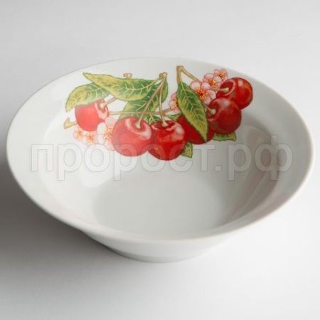 Миска 500мл Вишня фарфор 069612/12шт/ДФ