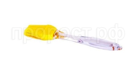 Кисточка силикон.с пласт.ручкой 17см /10шт/ 