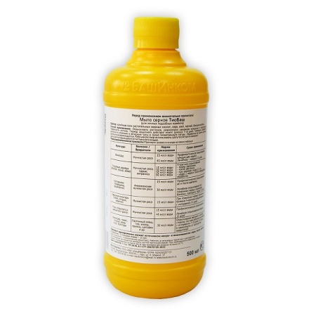 ТиоБаш мыло серное 0,5л от вредителей и болезней