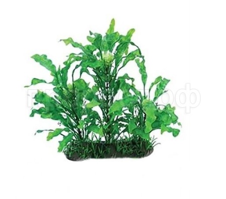Растение пластиковое на камне 25см Е3001/7813