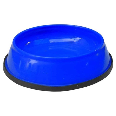 Миска одинарная пластик д/кошек ZERO нулевка 200мл бирюза/2234/Дарэлл