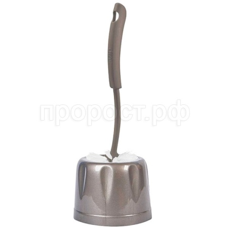 Комплект WC Rock'n'Roll (ершик + подставка) антрацит SV3000АНТ-30PS