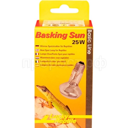 Лампа обогрева LUCKY REPTILE Basking Sun 25Вт E27 (Германия) BS-25