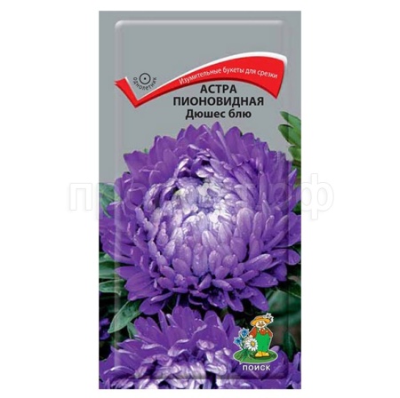 Астра пионовидная Дюшес блю 0,3г