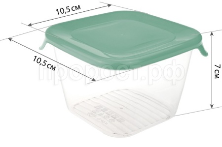 Емкость для продуктов 0,45л ПРАКТИК микс  
