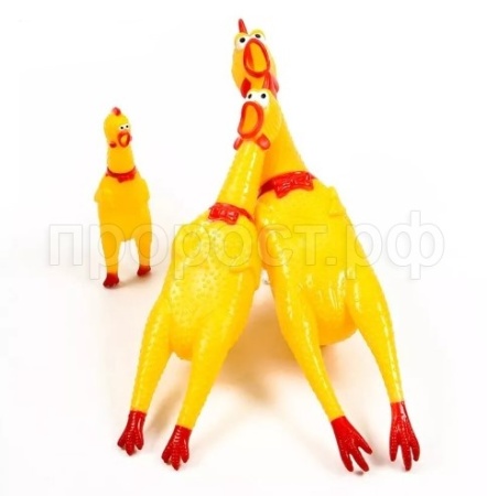 Игрушка для собак Курица большая из винила/80600014