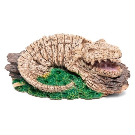 Грот Скелет крокодила с распылителем Laguna 155*85*62мм/74014020