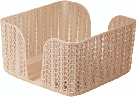 Салфетница ВЯЗАНИЕ чайная роза М1193 