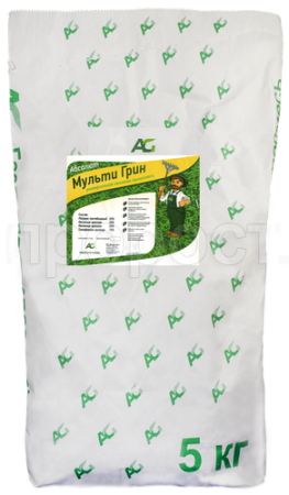 Семена газонной травы Мульти Грин 5 кг
