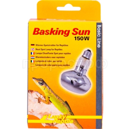 Лампа обогрева LUCKY REPTILE Basking Sun 150Вт E27 (Германия) BS-150