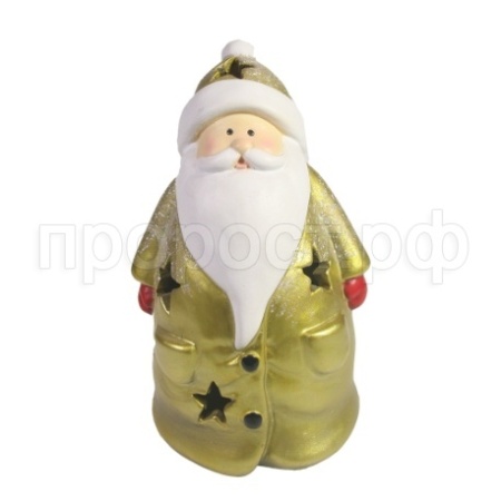 Дед Мороз (золото) светодиодн L11W9H15  714585/W181