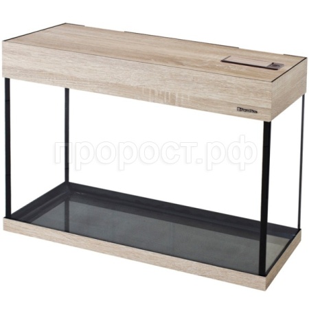 Аквариум прямоугольный светильник светодиодный 64л (61х31х46см) LUX П72 дуб/993978/АП