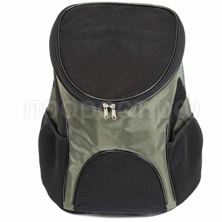 Переноска-рюкзак ЭКО №1 ALIEN нейлон,2кармана 36*34*26см зеленый/90050/Дарэлл