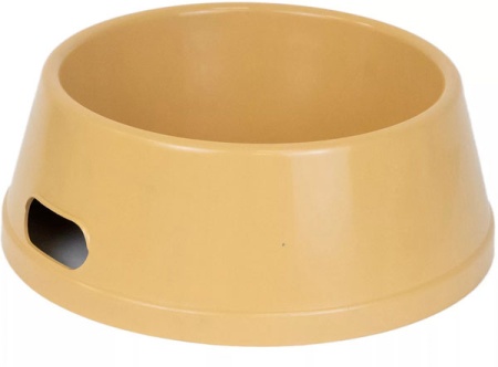 Миска одинарная пластик Прованс 2600мл бежевая/2206беж/Дарэлл