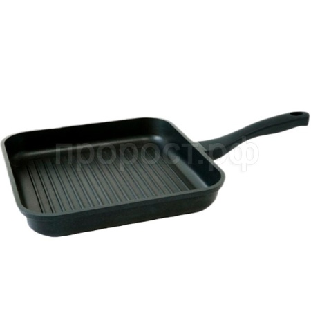 Сковорода Гриль квадрат. D28 Премьера с антипр. покр. с ручкой soft-touch