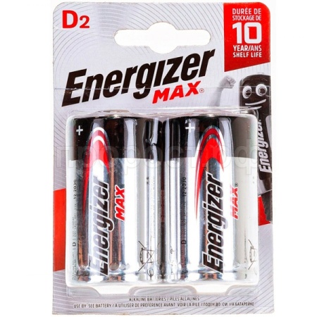 Батарейка Energizer ENR MAX D2 LR20 2шт