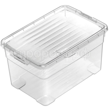 Ящик универс. Лайф 5,6л 27,9*18,8*15,4см прозрачный С526 /16шт/Мартика