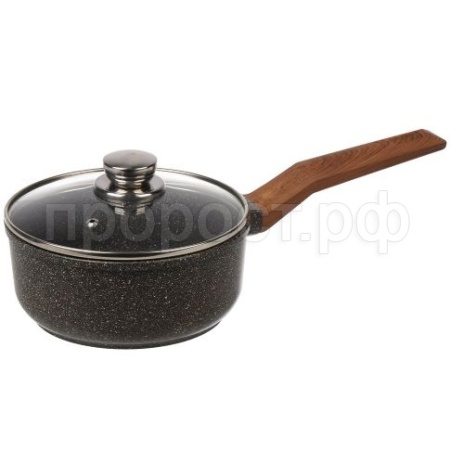 Ковш 1,6л Мегалит с антипр. покр. с крышкой и ручкой 1616-18-10 /8шт/Гардарика ВЫВОД