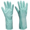 Перчатки хозяйственные латексные опудренные XL мята 87629 /12шт/