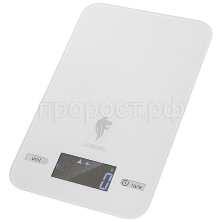 Весы Leonord электронные кухонные LE-17703 белый 111143 /шт/