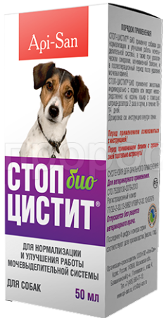 Урологический препарат Стоп-Цистит Био для собак 50 мл