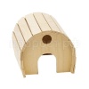 Игрушка для грызунов Домик деревянный полукруглый 15*12*10 см/8550