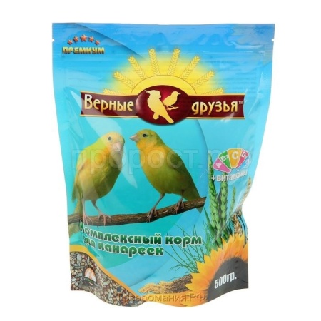 Верные друзья для канареек 500гр