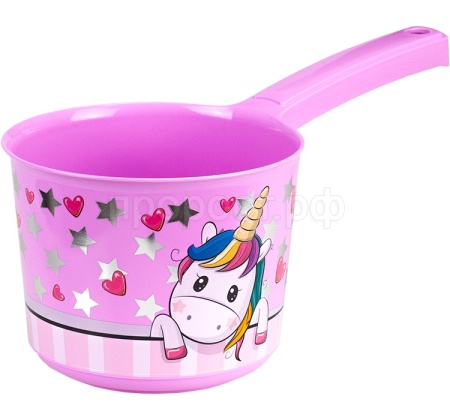 Ковш 1,5л ДЕКО единорог  