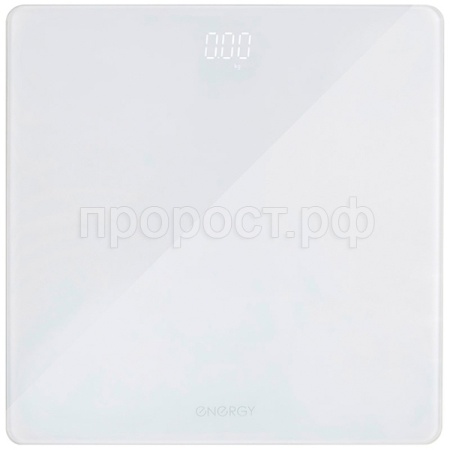 Весы Energy электронные напольные до 180кг стекло EN-421 белый 110018 /шт/
