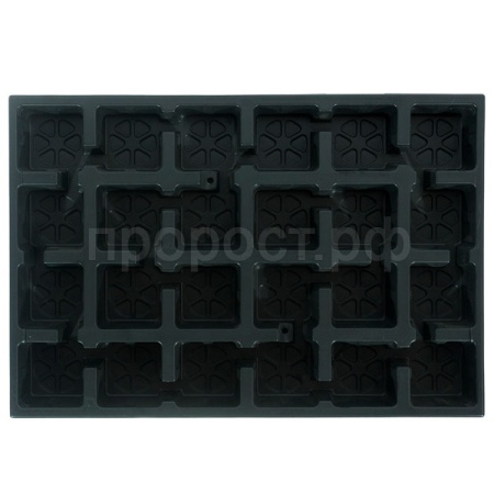 Кассета транспортная на 24 (квадрат) места стандарт 
