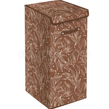 Корзина д/белья с листьями КБ1/Л