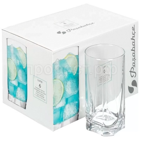 Набор стаканов ЛУНА 6 шт. 390 мл 42358B
