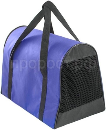 Сумка переноска ЧИП Туннель №1 нейлон с сетчатым окном 36*21*24см фиолет/9006/Дарэлл