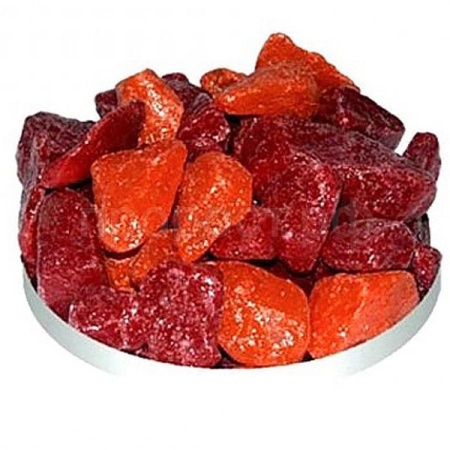 Грунт для аквариума Тритон блестящий смесь №3(красный+оранжевый) 800гр