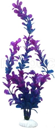 Растение пластмассовое 55см Лисимахия сине-фиолетовая/Р3738