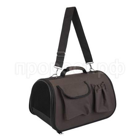 Сумка переноска ЧИП КАРГО №2 с накл. карманами и ремнем 40,5*24*24/90005/Дарэлл