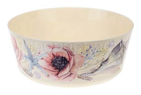 Миска 3л ДЕКО маки М1338  