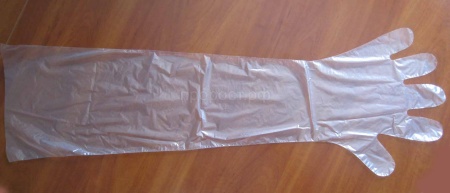  Перчатки для искусств.осеменения цветные