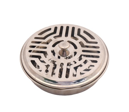 ARGUS подставка под спираль от комаров с крышкой (металл)