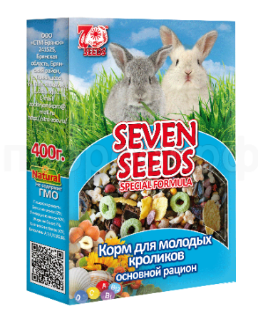 Корм для молодых кроликов SEVEN SEEDS Special 400гр